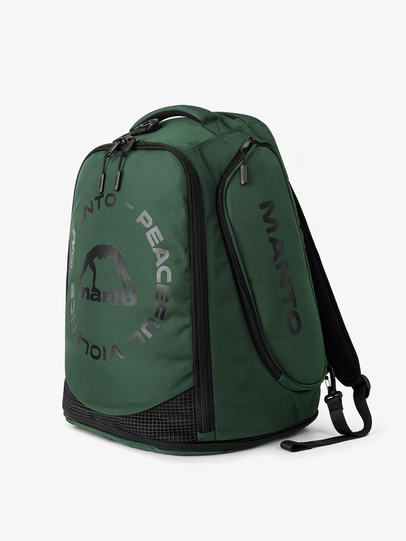 MANTO XL CONVERTIBLE BACKPACK CIRCLE-green